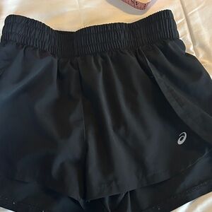 Asics Women's Athletic Black Shorts